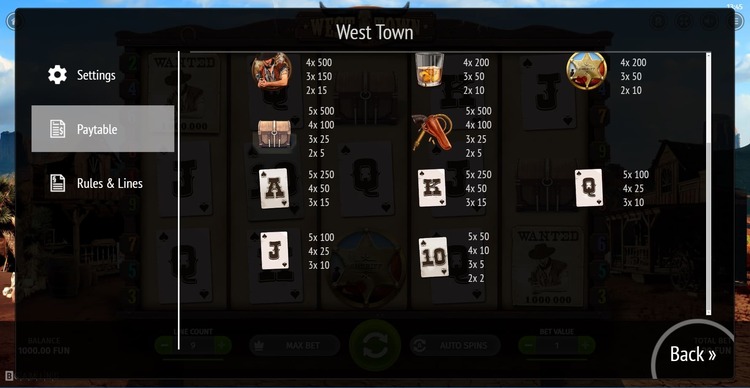 Стандартные символы