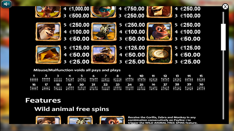 Линии выплат