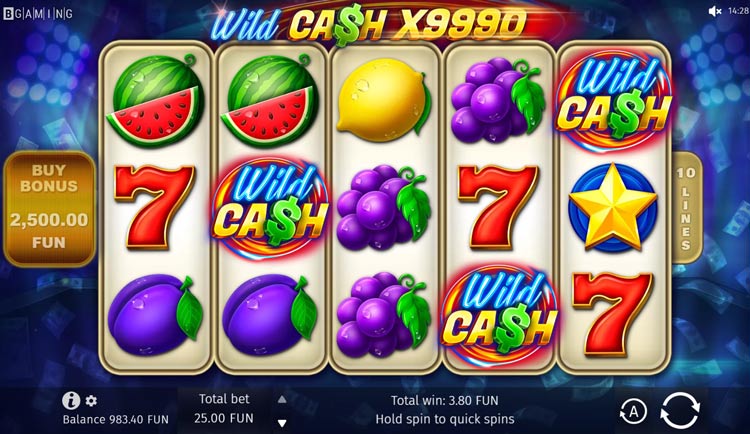 Заставка слота