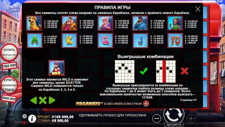 Стандартные символы