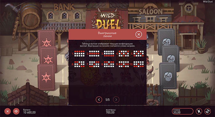 Линии выплат