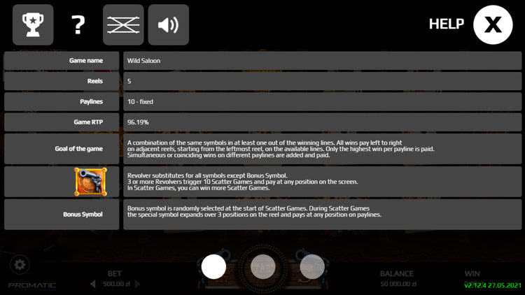 Правила видеослота