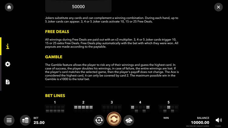 Правила видеослота