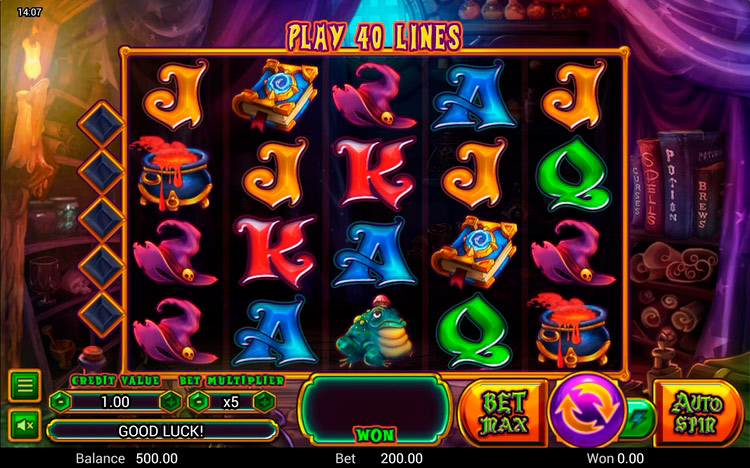 Заставка слота