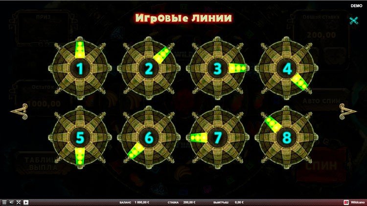 Игровые линии