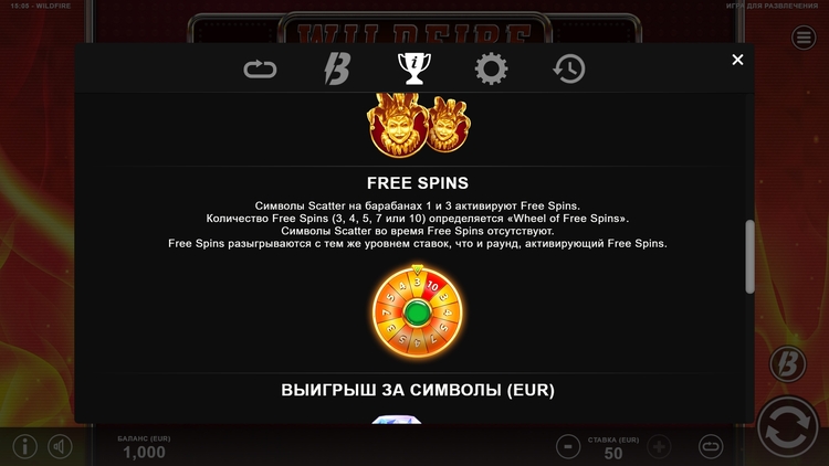 Бесплатные вращения