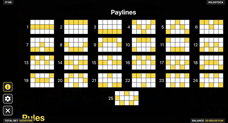 Линии выплат