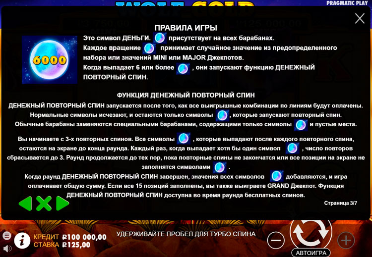 Правила видеослота