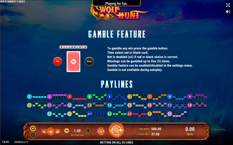 Линии ставок и Риск-игра