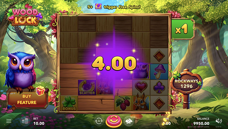 Выигрыш в слоте