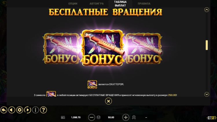 Бесплатные вращения