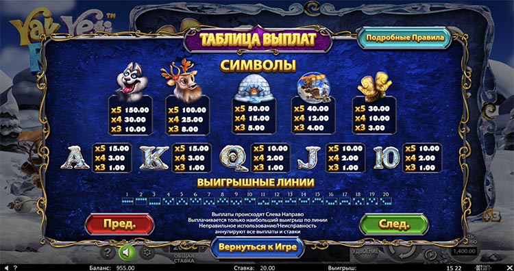 Стандартные символы