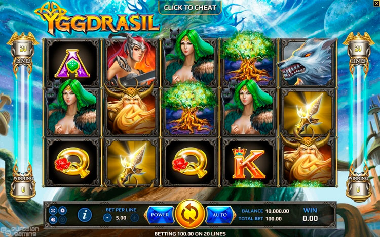 Заставка игрового автомата