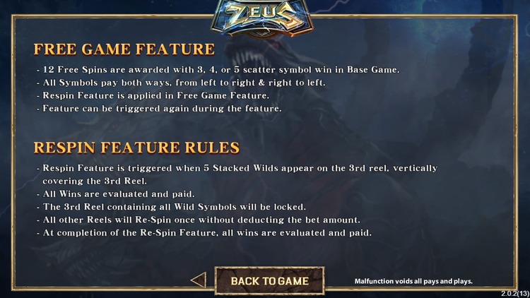 Правила видеослота