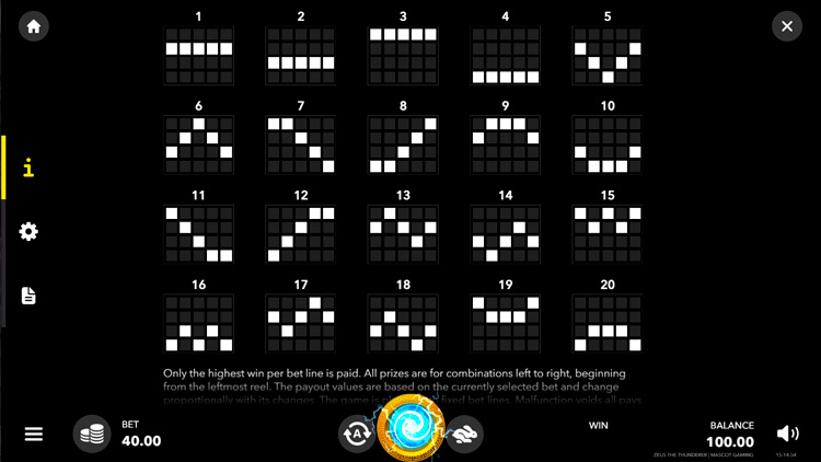 Линии ставок