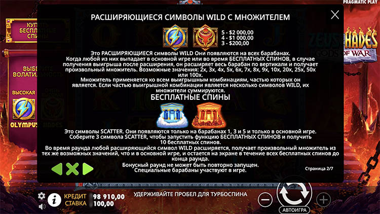 Бесплатные вращения