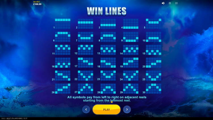 Линии выплат