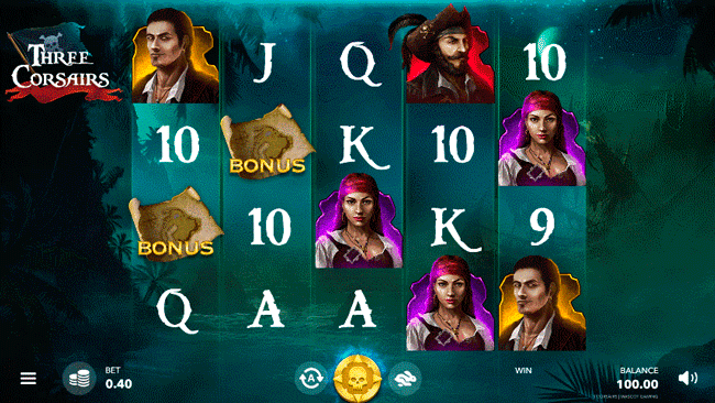 Геймплей Three Corsairs