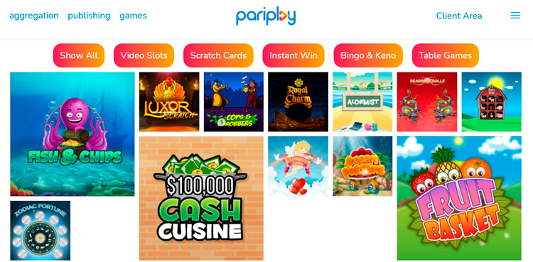 Скретч-лотереи на сайте