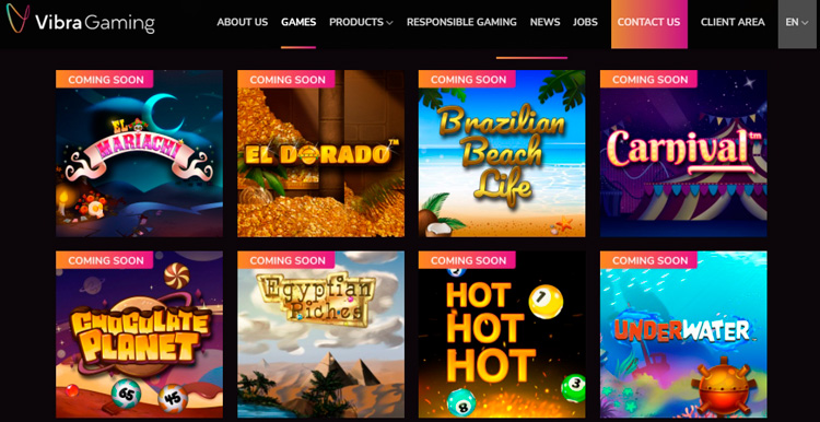 Видеобинго Vibra Gaming