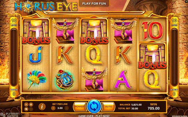 Геймплей Horus Eye