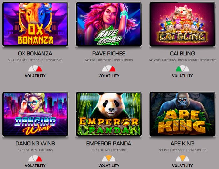 Слоты на сайте RTG Slots