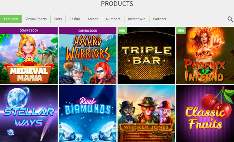 Слоты на оф.сайте