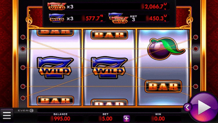 Игровой процесс Wild Wild 7’s