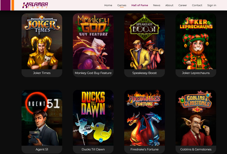 Слоты на оф. сайте