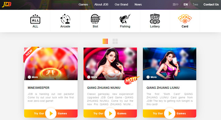 Карточные игры JDB