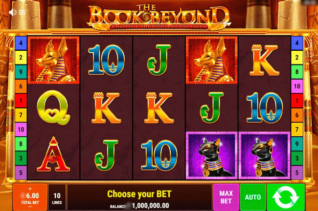 Выигрыш в слоте The Book Beyond