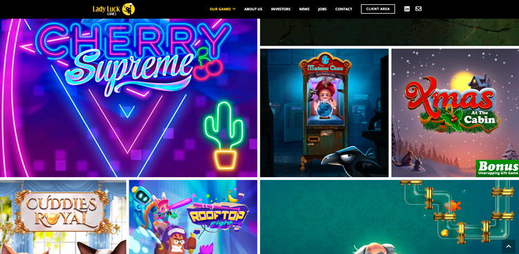 Слоты Lady Luck Games