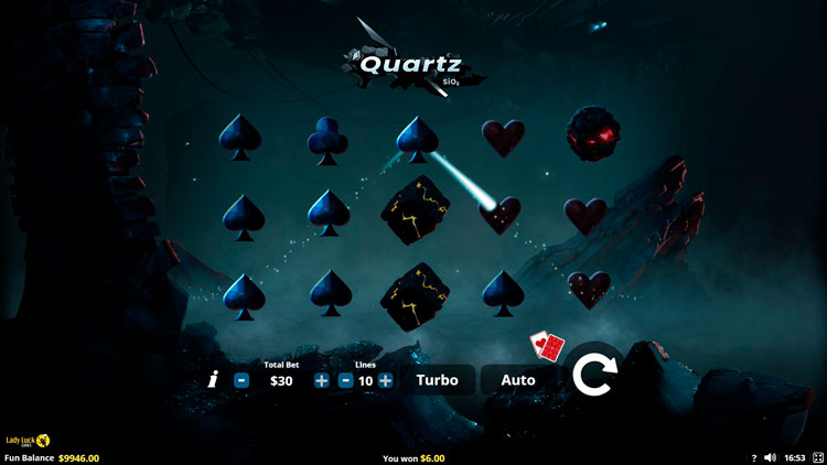 Выигрыш Quartz SiO2