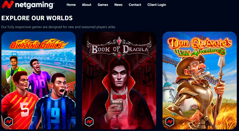 Игры на сайте Netgaming