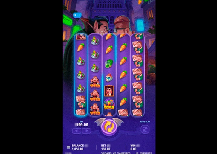 Геймплей Vegans vs. Vampires
