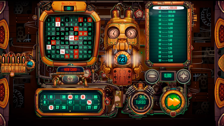 Заставка Bingo Machine