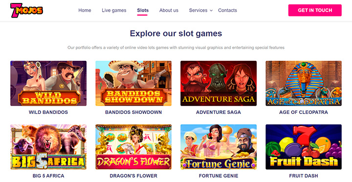 Раздел с играми