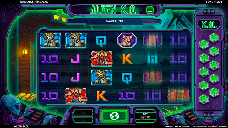 Геймплей Alien K.O.