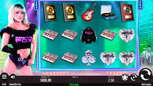 Геймплей Samantha Fox