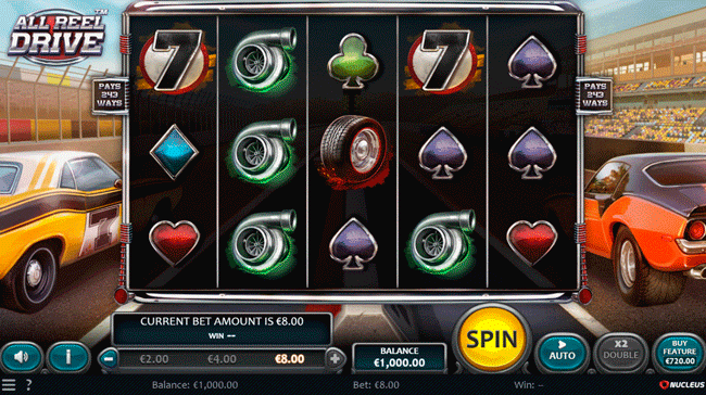 Игровой процесс All Reel Drive