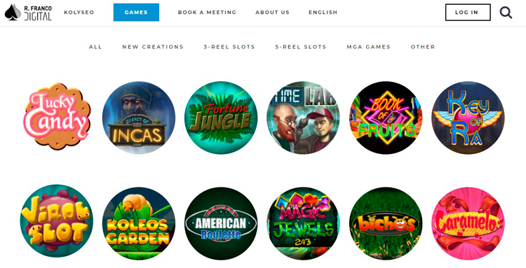 Игровые автоматы R.Franco