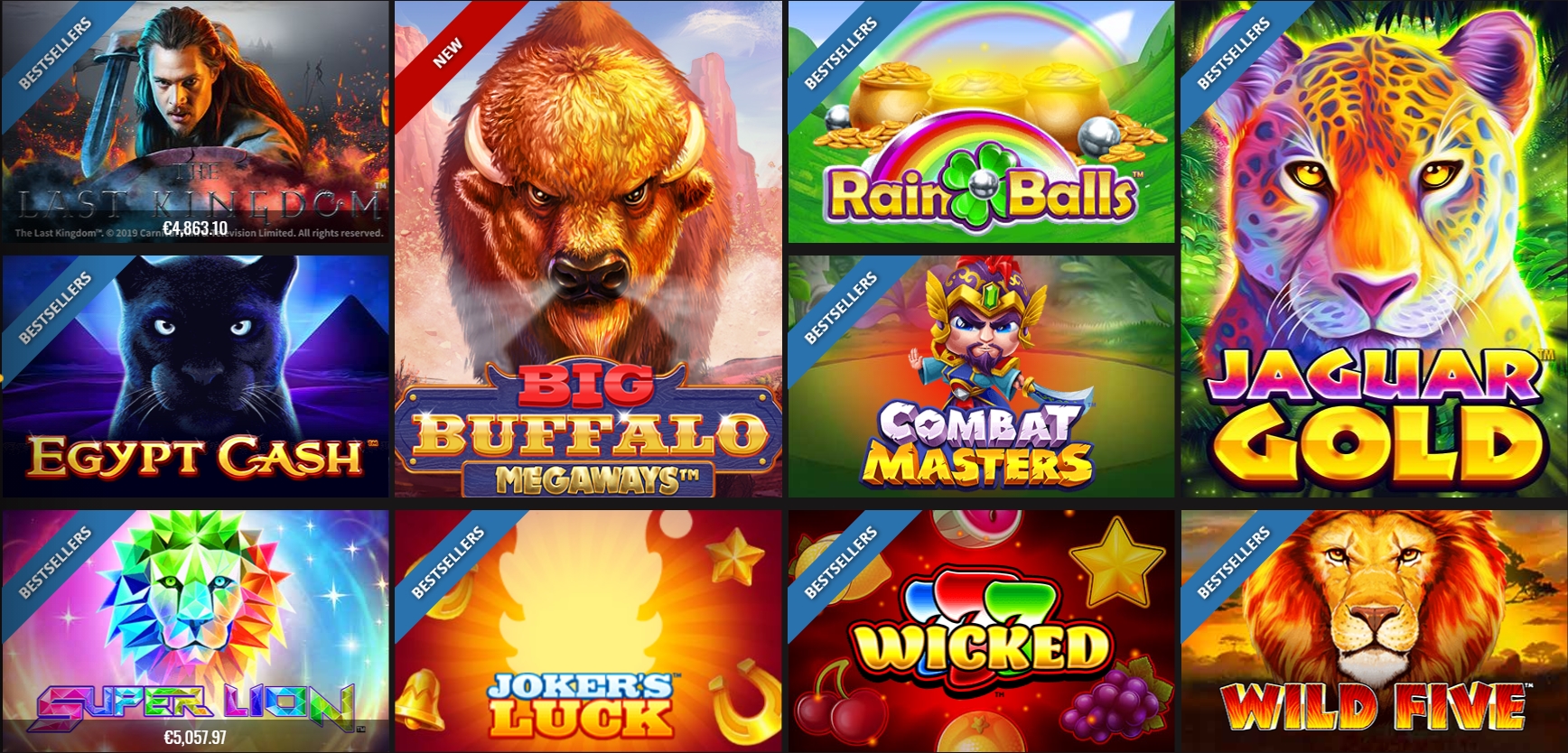 Слоты на сайте компании