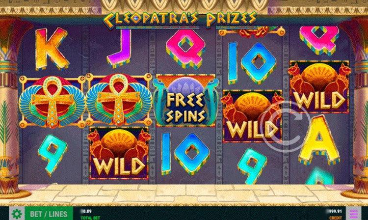 Геймплей Cleopatra’s Prizes