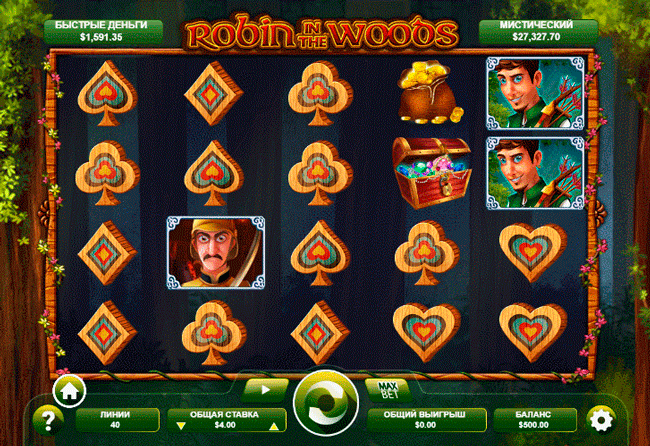 Игровой процесс Robin in the Woods