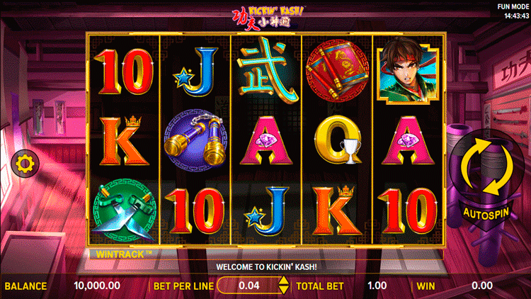 Геймплей Kickin’ Kash