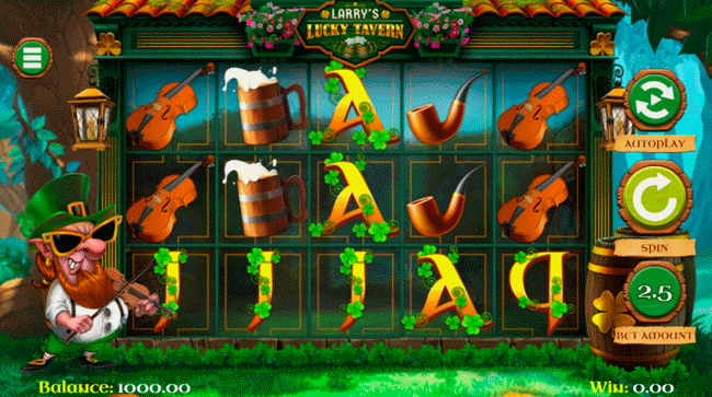 Игровой процесс Larry’s Lucky Tavern