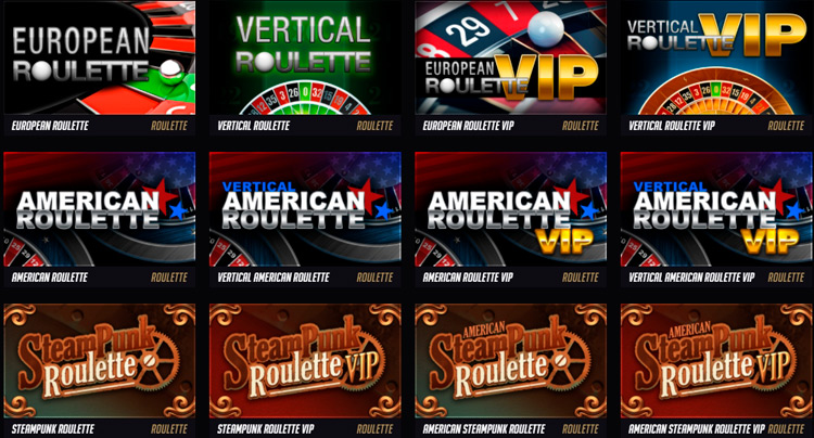 Рулетки Gaming1